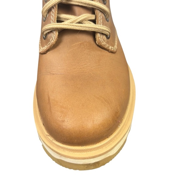 Sorel Women’s Lennox Tan Boots Size 7 Workwear Fall Lace up - Picture 9 of 14